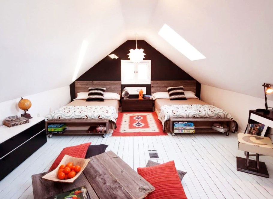 Мансардная комната