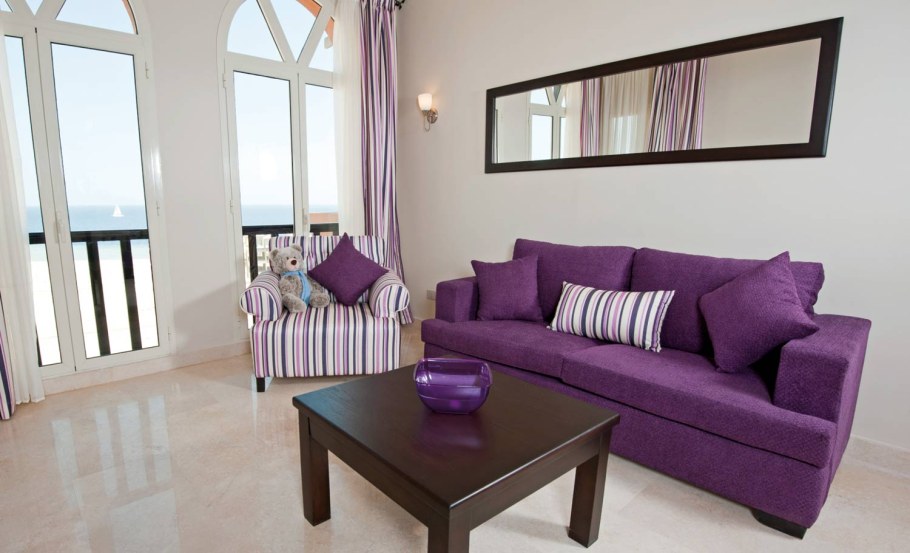 Интерьер в сиреневых тонах