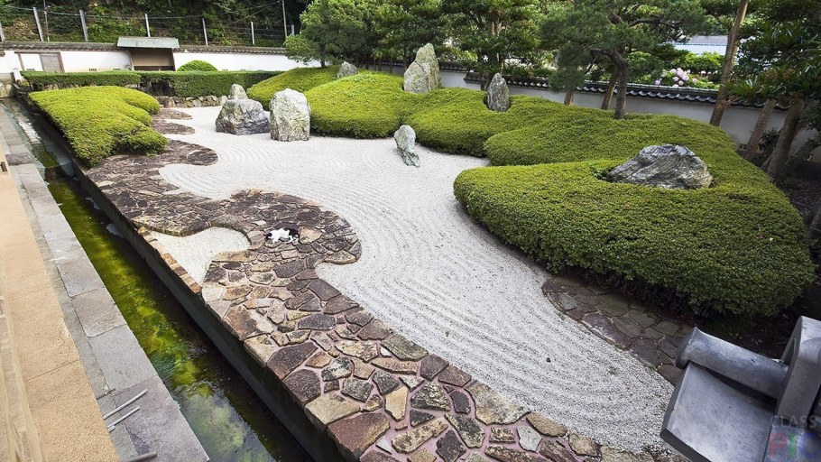 Karesansui стиль японского сада