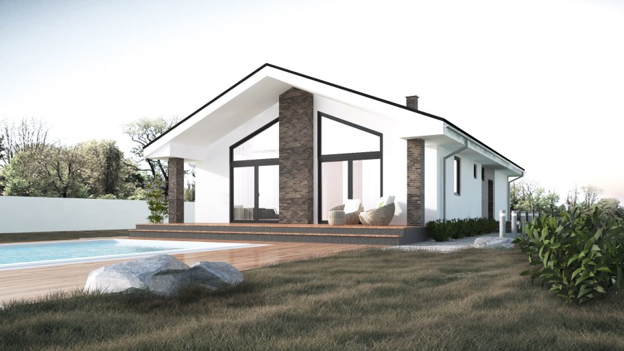 Фасад в современном стиле