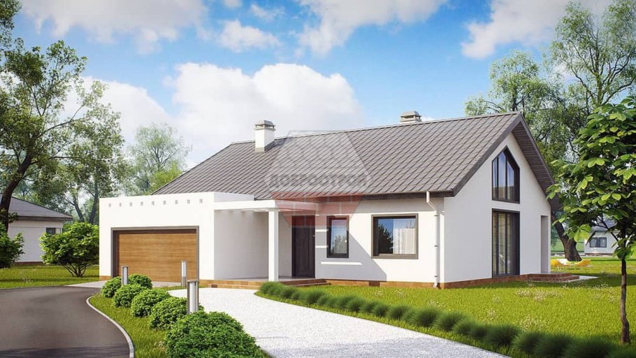 Дом с гаражом z500