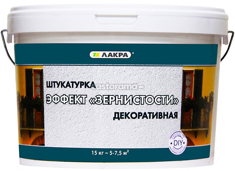 Штукатурка структурная декоративная Лакра