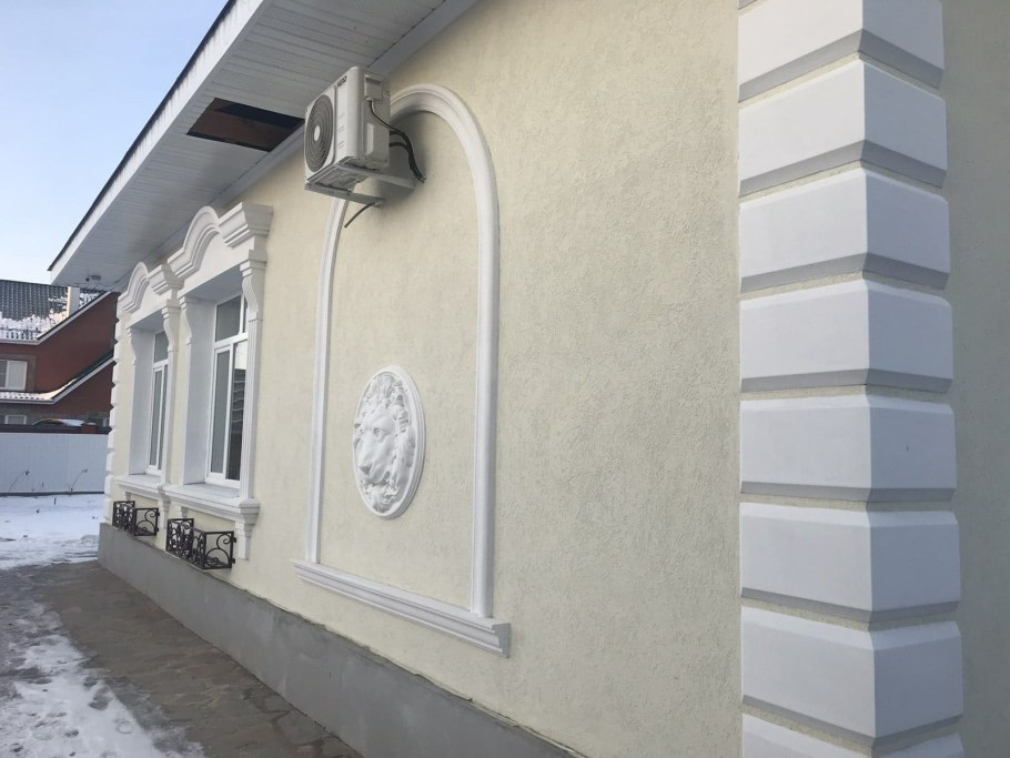 Декор штукатурка фасад