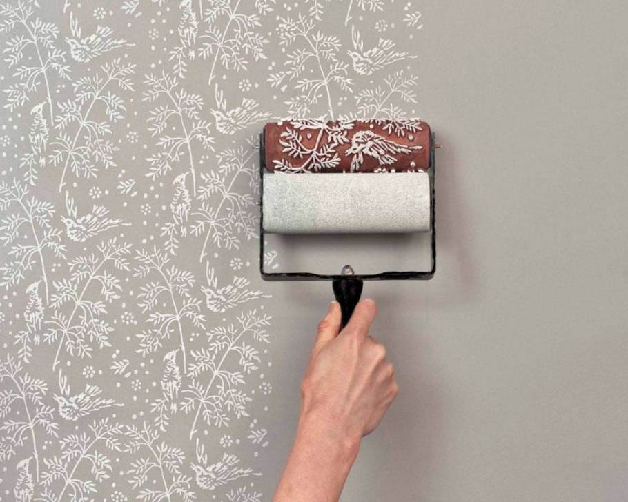 Узорный валик для декора стен