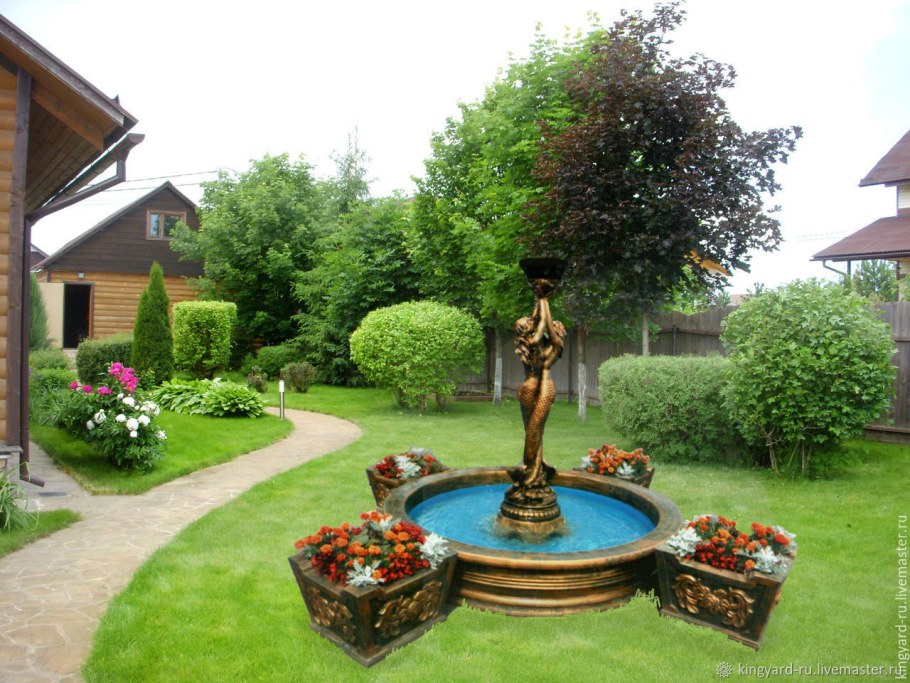 Фонтан для дачи