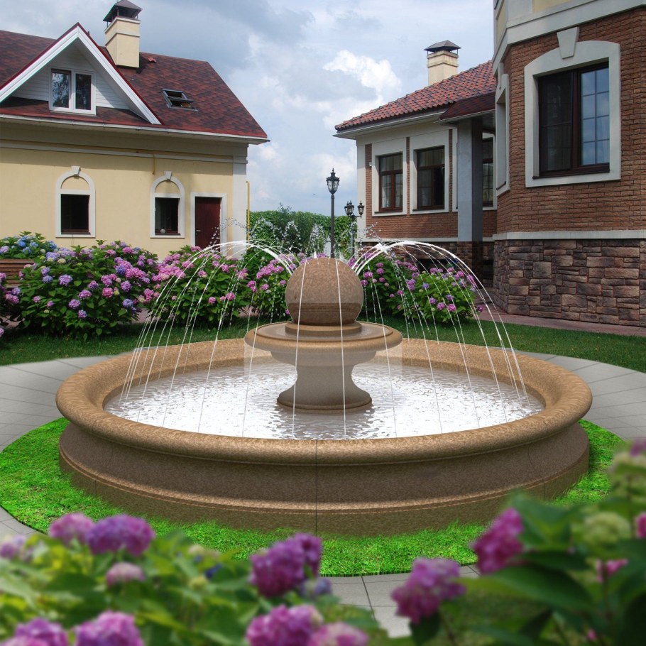 Фонтан для дачи