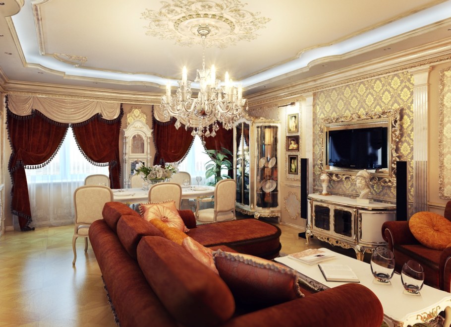 Потолок Барокко Ампир