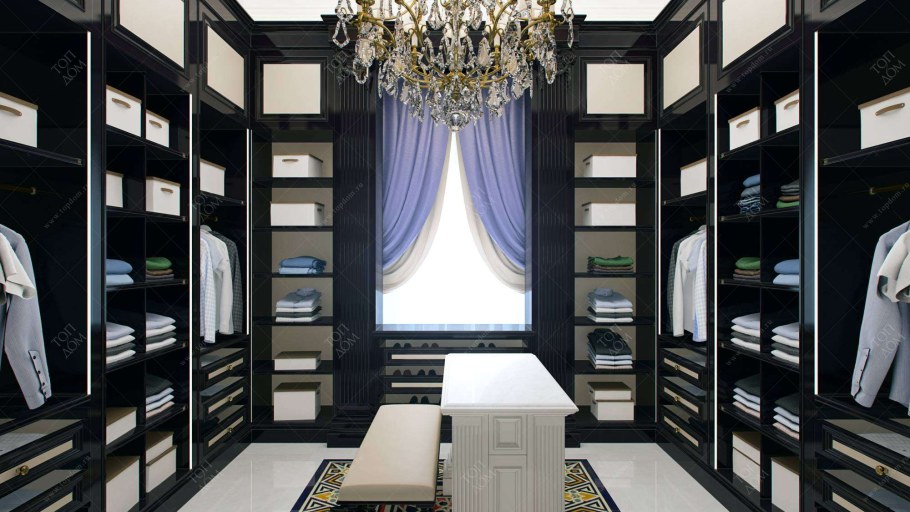 Большая гардеробная