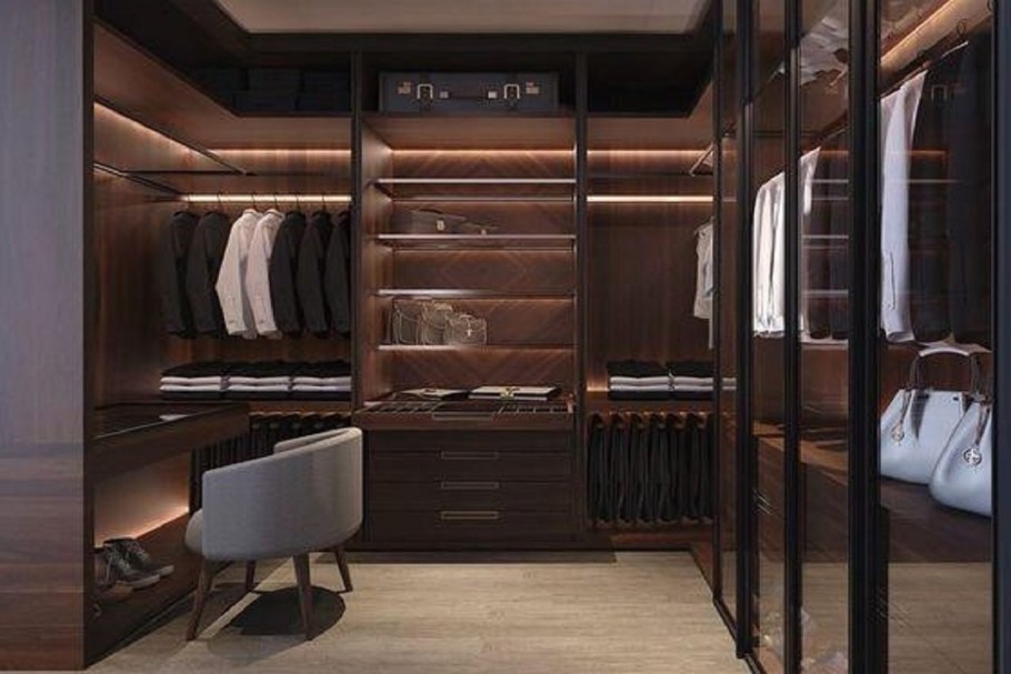 Гардеробная 160 на 160