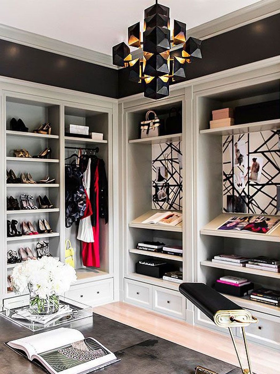 Люстра в гардеробную