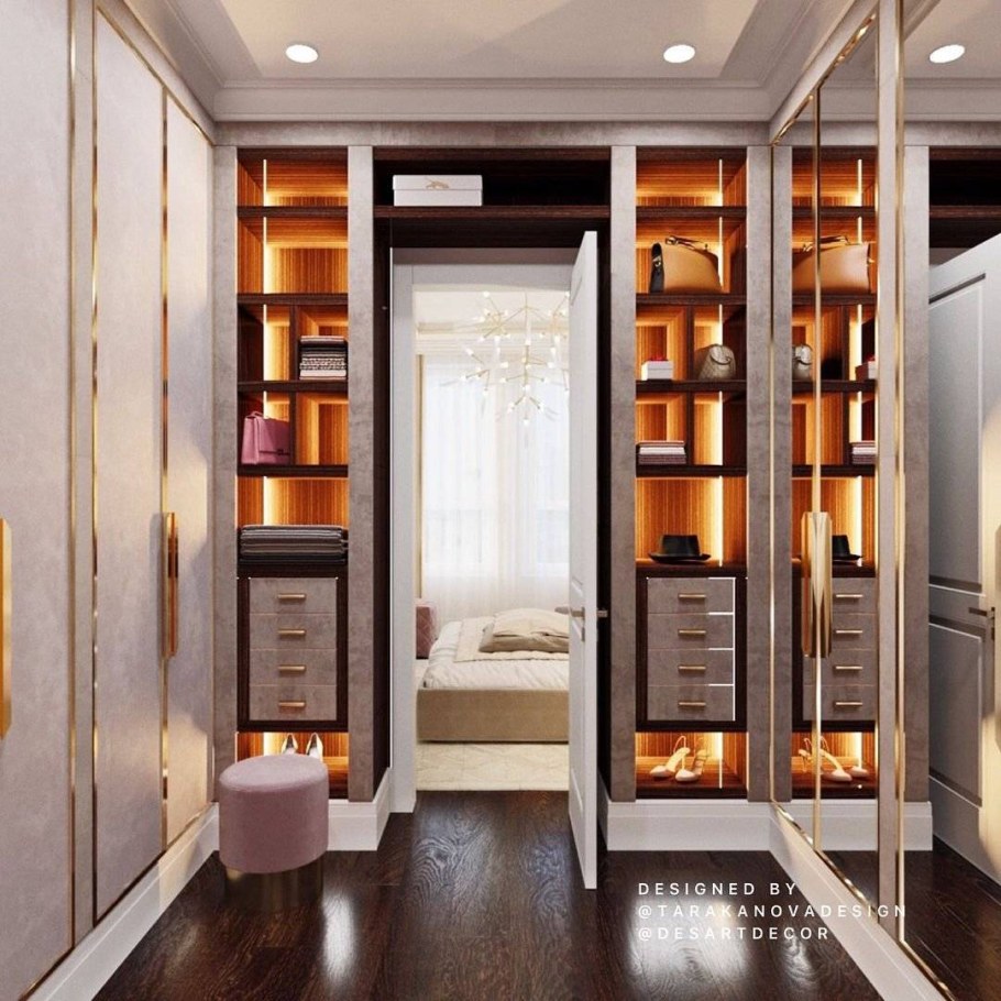 Гардероб в спальне