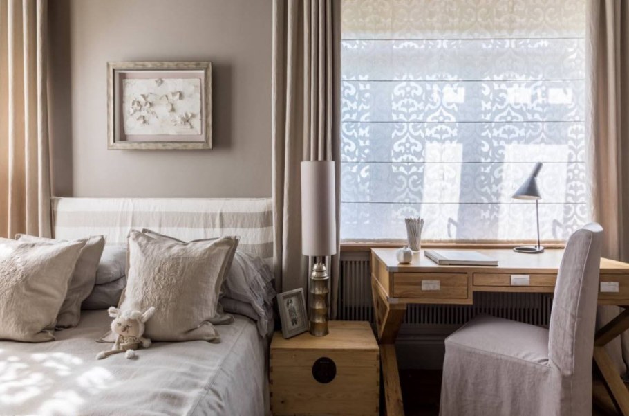 Бельгийский интерьер спальня