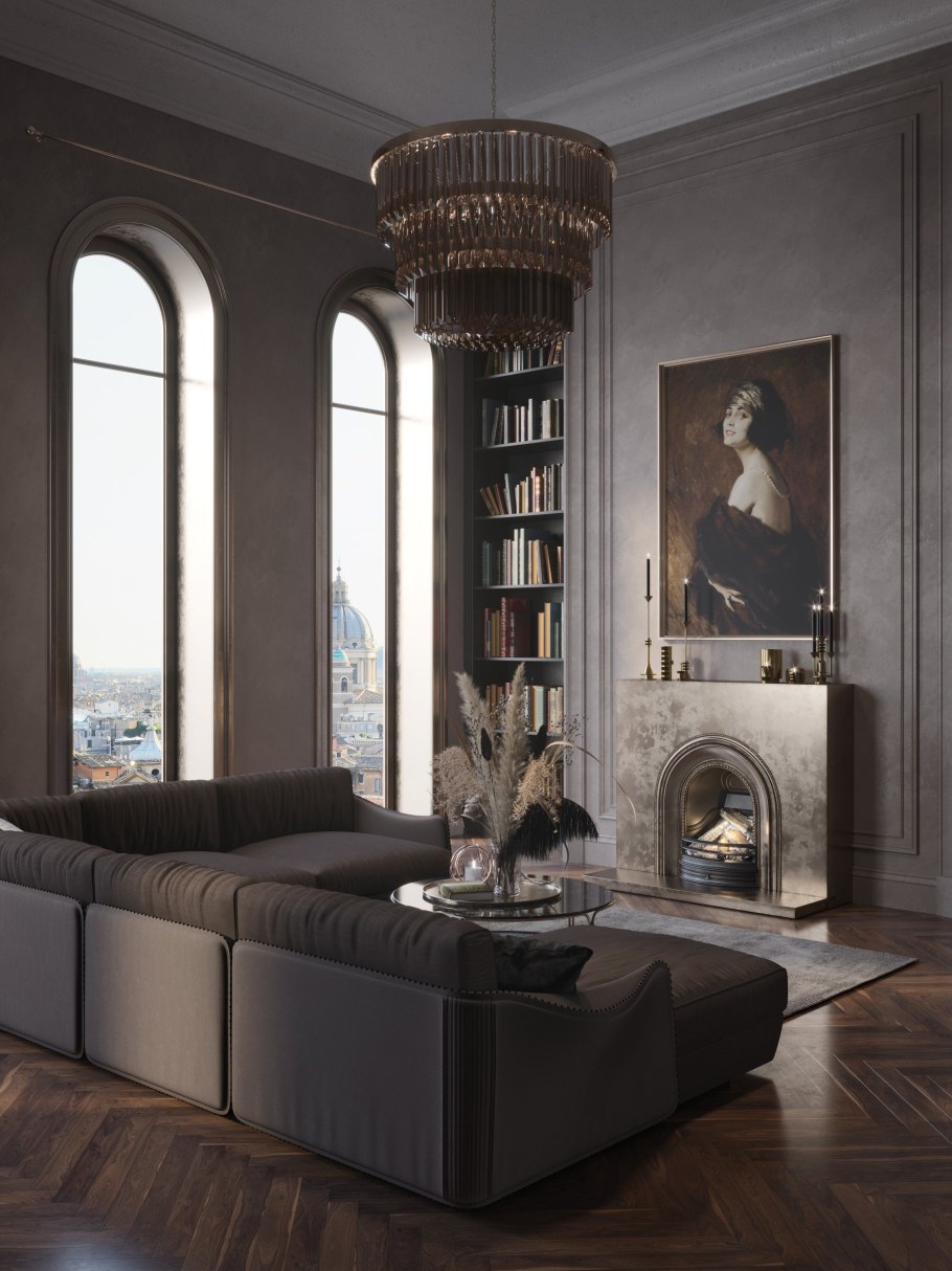 Бельгийский интерьер