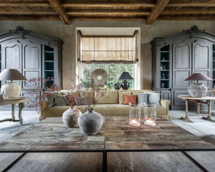 Бельгийский стиль в интерьере дома