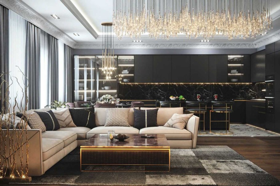Стильные квартиры в современном стиле