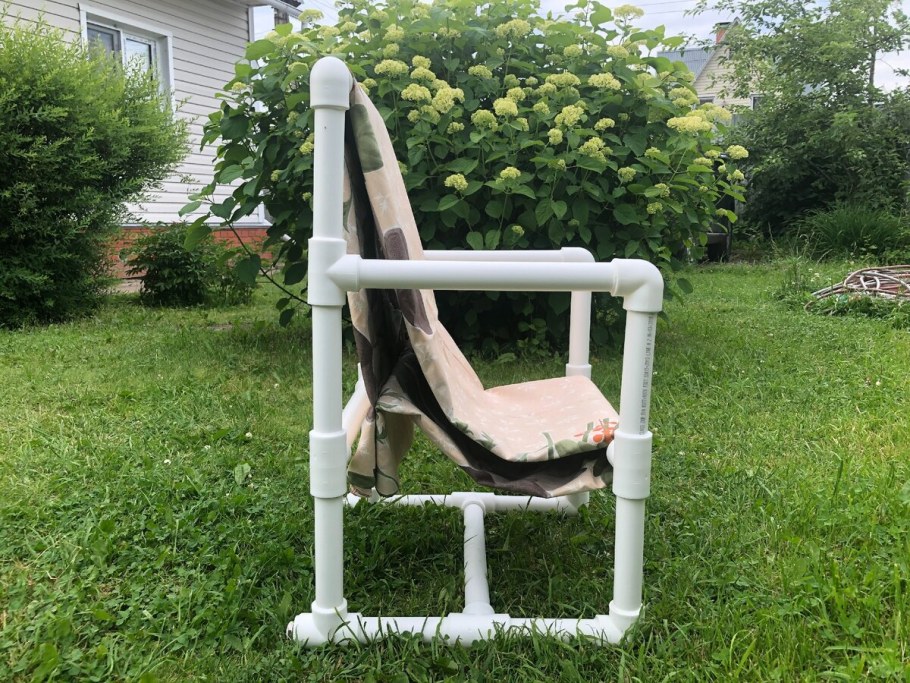 Кресло из полипропиленовых труб