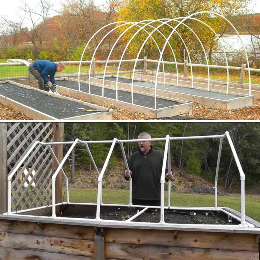 Парник из пластиковых труб