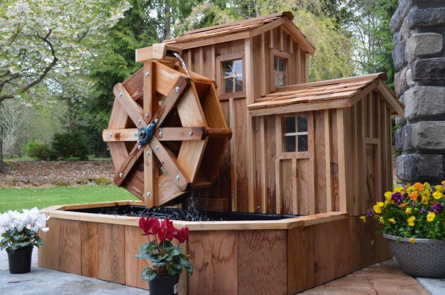 Деревянный декор для сада