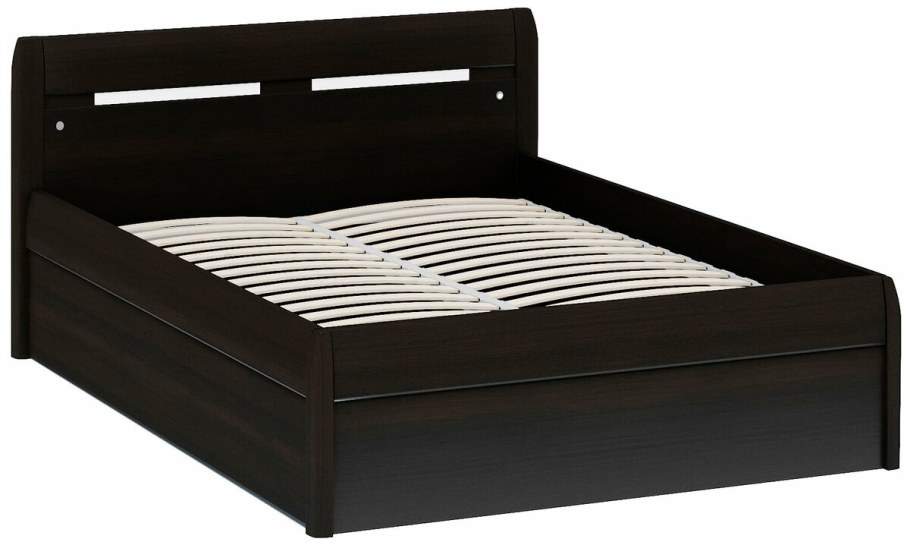 Кровать с подъемным механизмом Илона дуб тёмный арт. 5277д