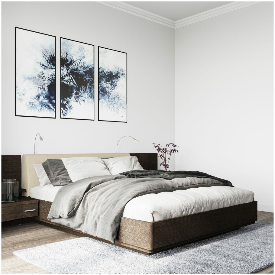 Кровать Элеонора лазурит 5308