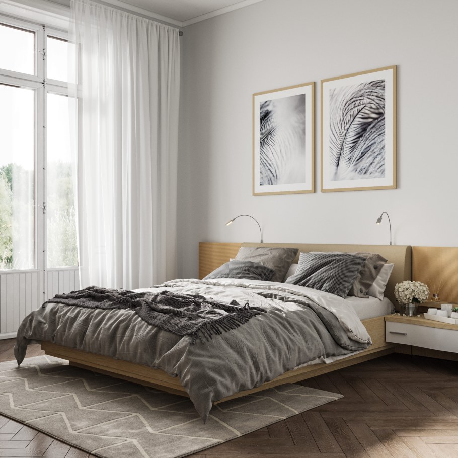 Кровать Элеонора лазурит