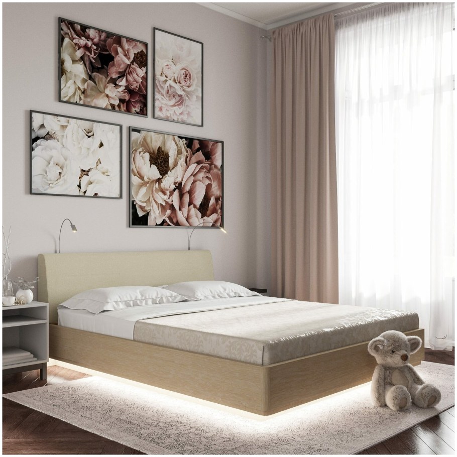 Кровать Элеонора лазурит 5308