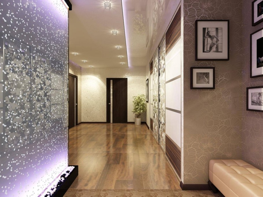 Обои в коридор