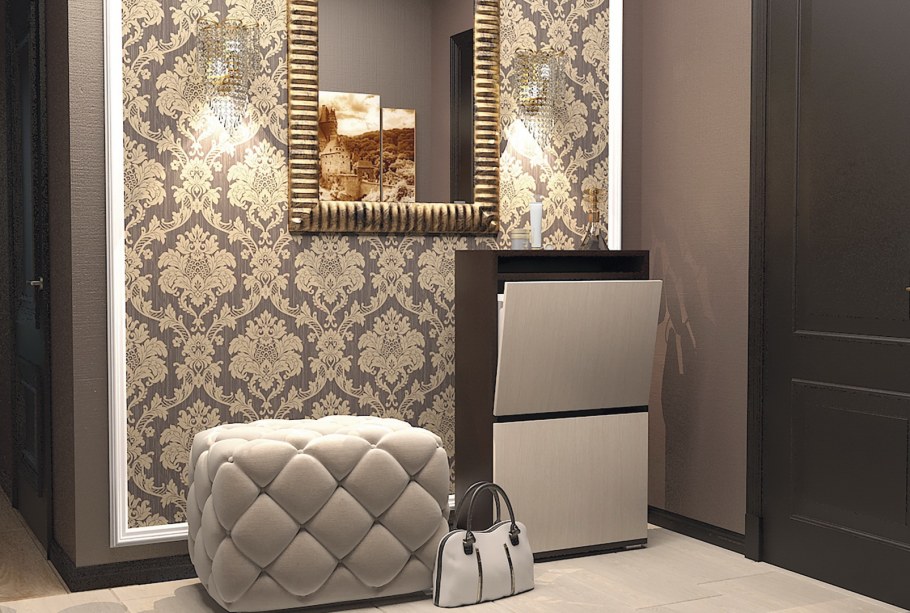 Обои в прихожую