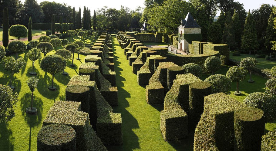 Jardins du Manoir d’Eyrignac (Дордонь)