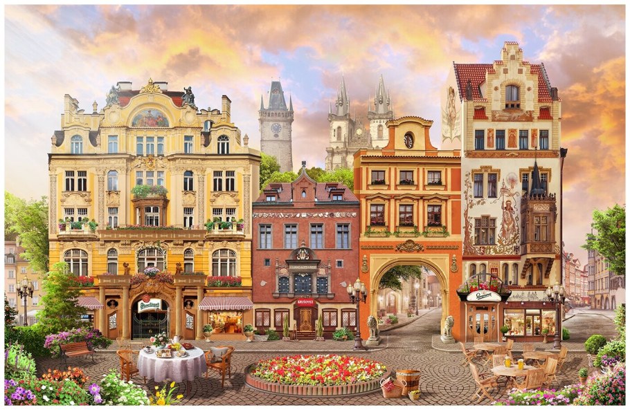 Старинные европейские улочки