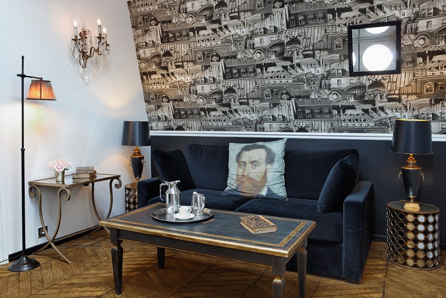 Фотообои под стиль лофт в интерьере