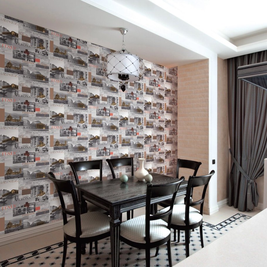 Подборка обоев для кухни