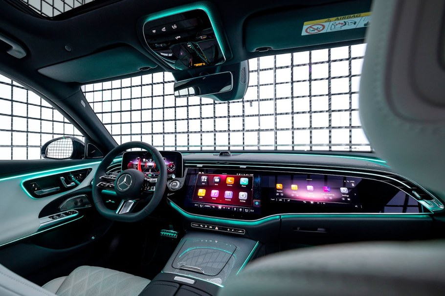 Мерседес е класс 2024 салон