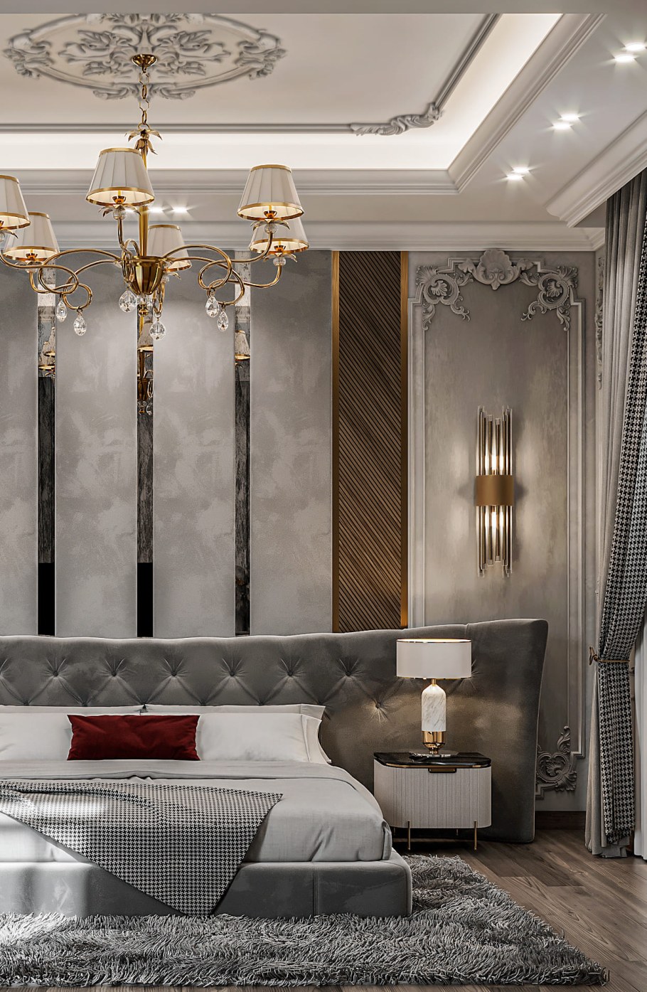 Спальни в стиле ардекр Антонович