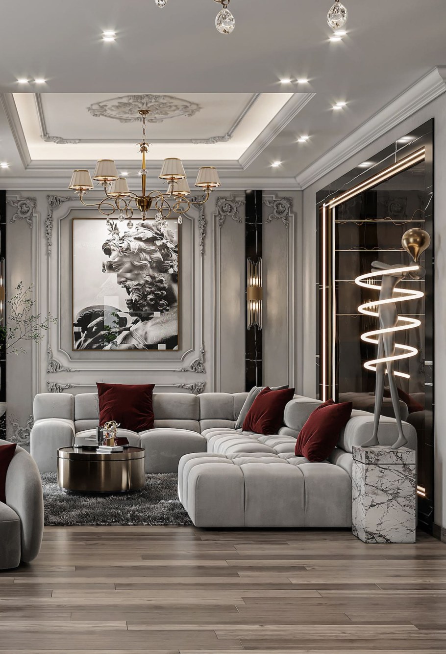 Палас в стиле арт деко