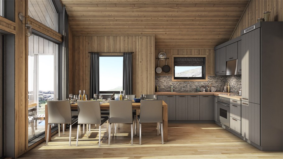 Проекты норвежских каркасных домов