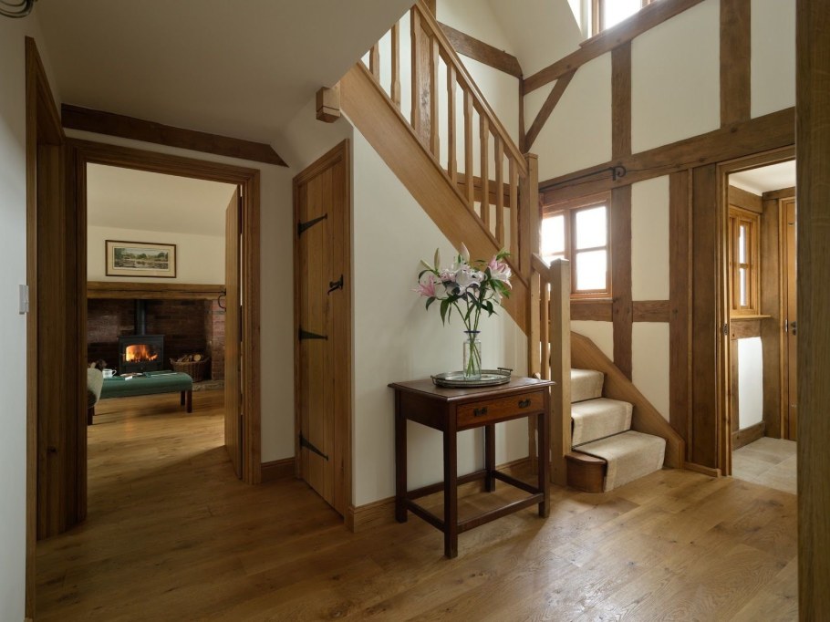 Интерьер загородного дома каркасника