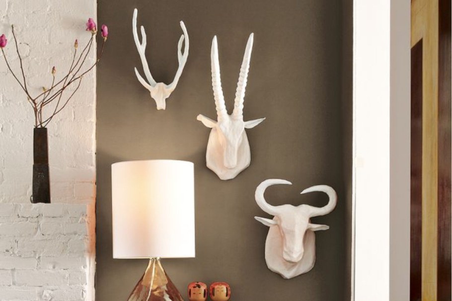 Рога в интерьере