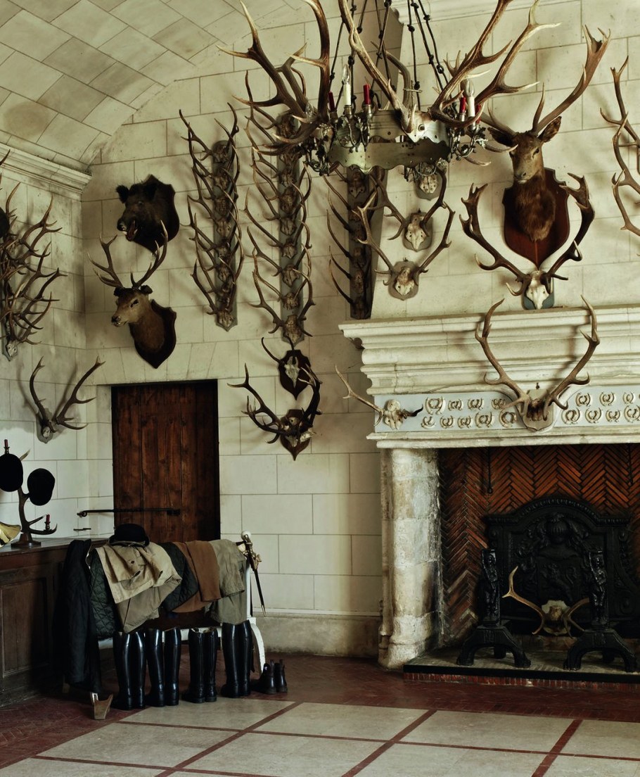 Охотничий стиль в интерьере