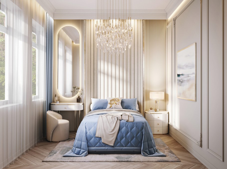 Спальня современная классика