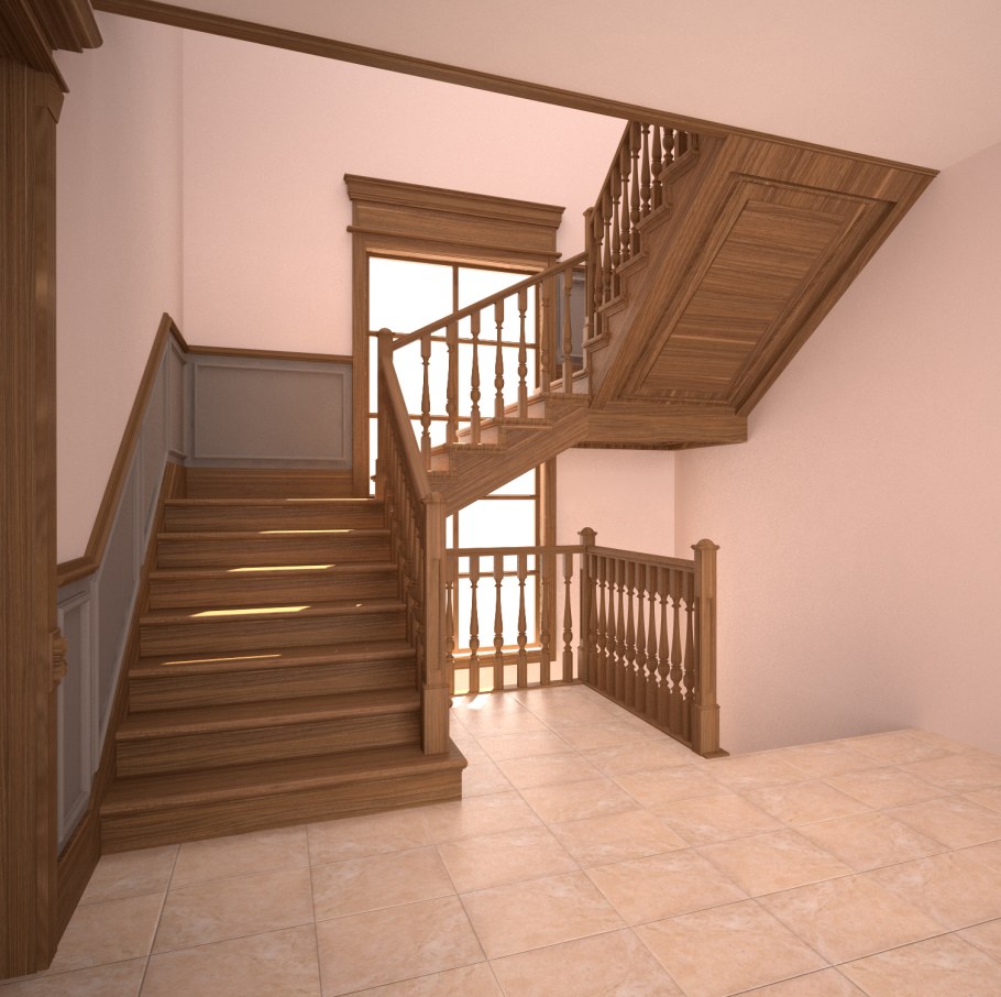 П образные лестницы