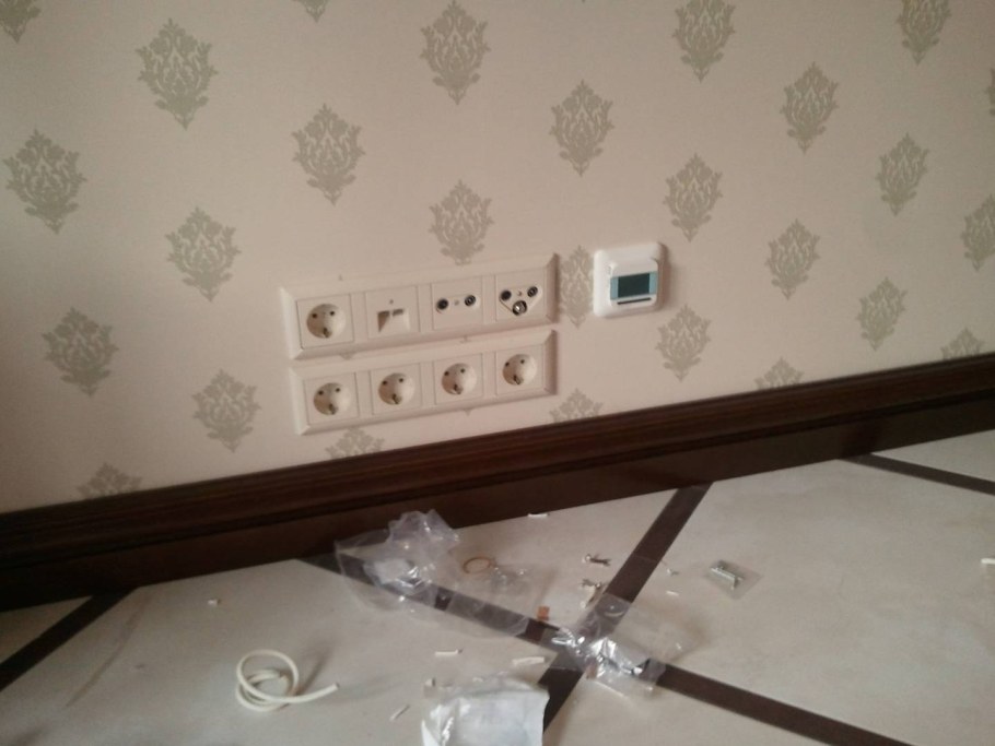 Розетки под телевизор