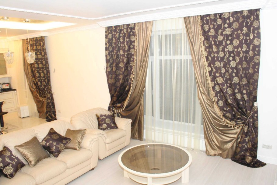 Шторы в гостиную