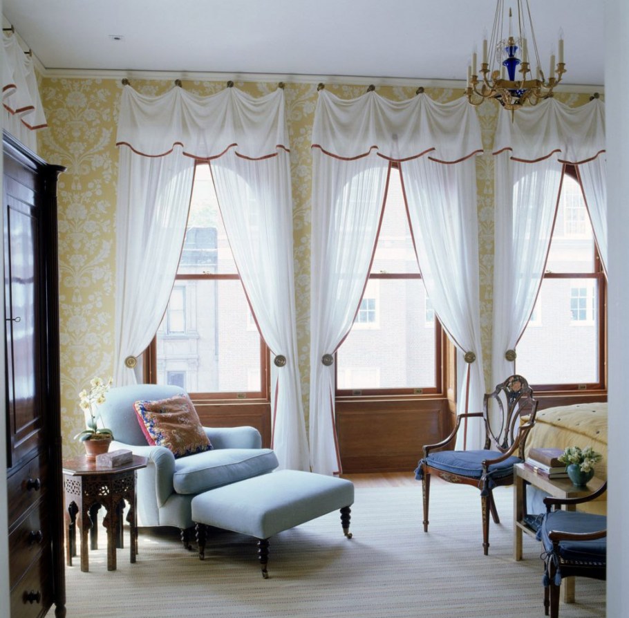 Портьеры в интерьере