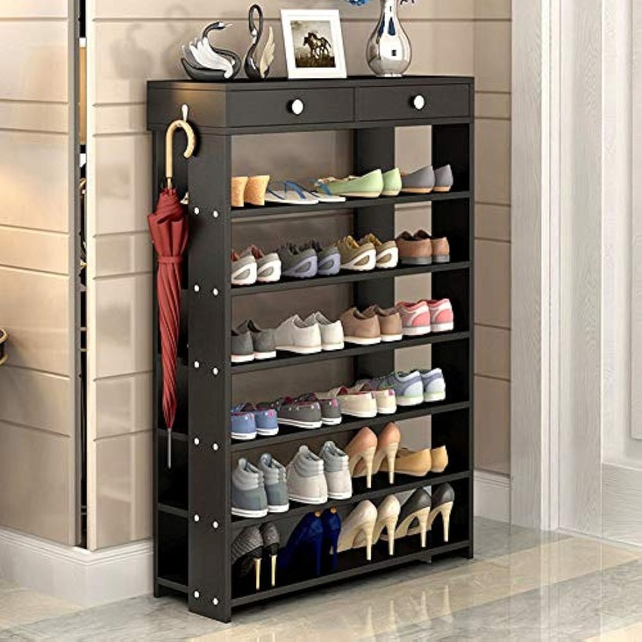 Полка под обувь в прихожую