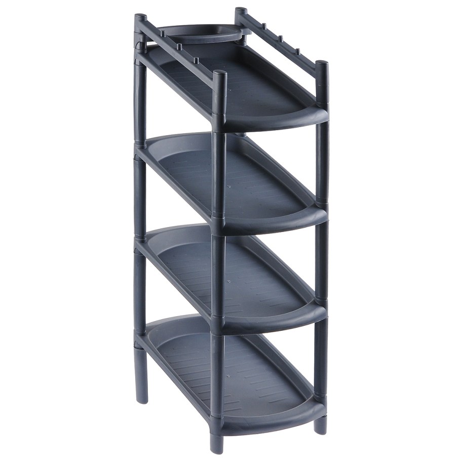 Этажерка для обуви "Rambai" узкая 5 полок 255*415*1050мм 221307227/03