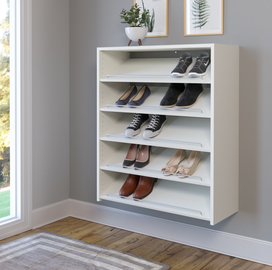 Тканевый стеллаж для обуви Shoe Cabinet 8238