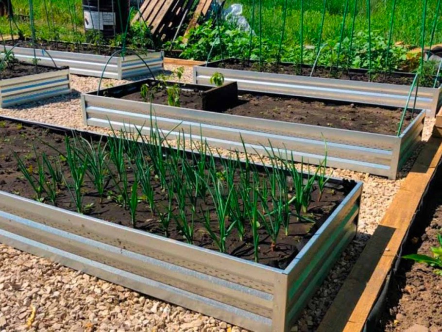 Грядка оцинкованная 1х2м (высота 20см)