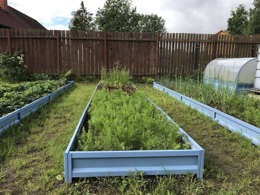 Ограда для грядок