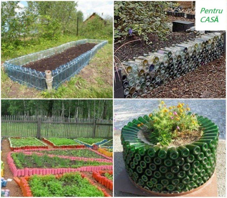 Клумба в огороде своими руками